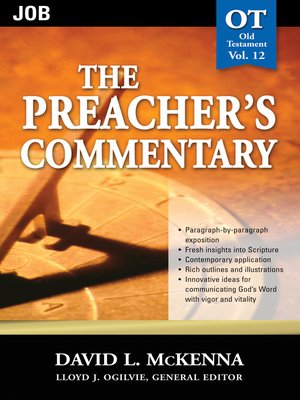 cover image of The Preacher's Commentary--Volume 12